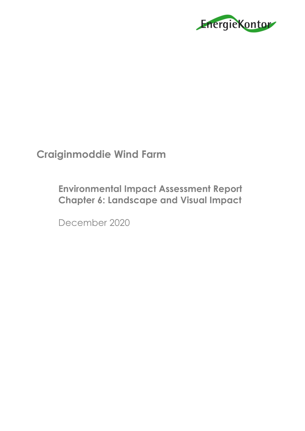 Craiginmoddie Wind Farm