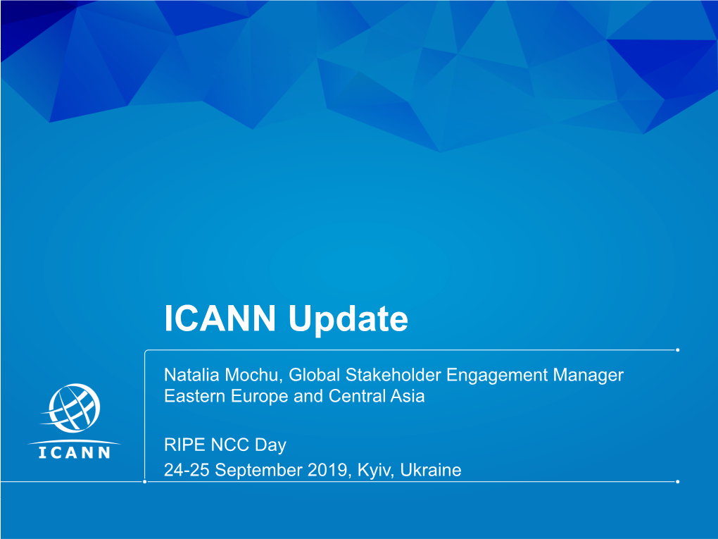 2 ICANN Overview IHTI 25.09.2019