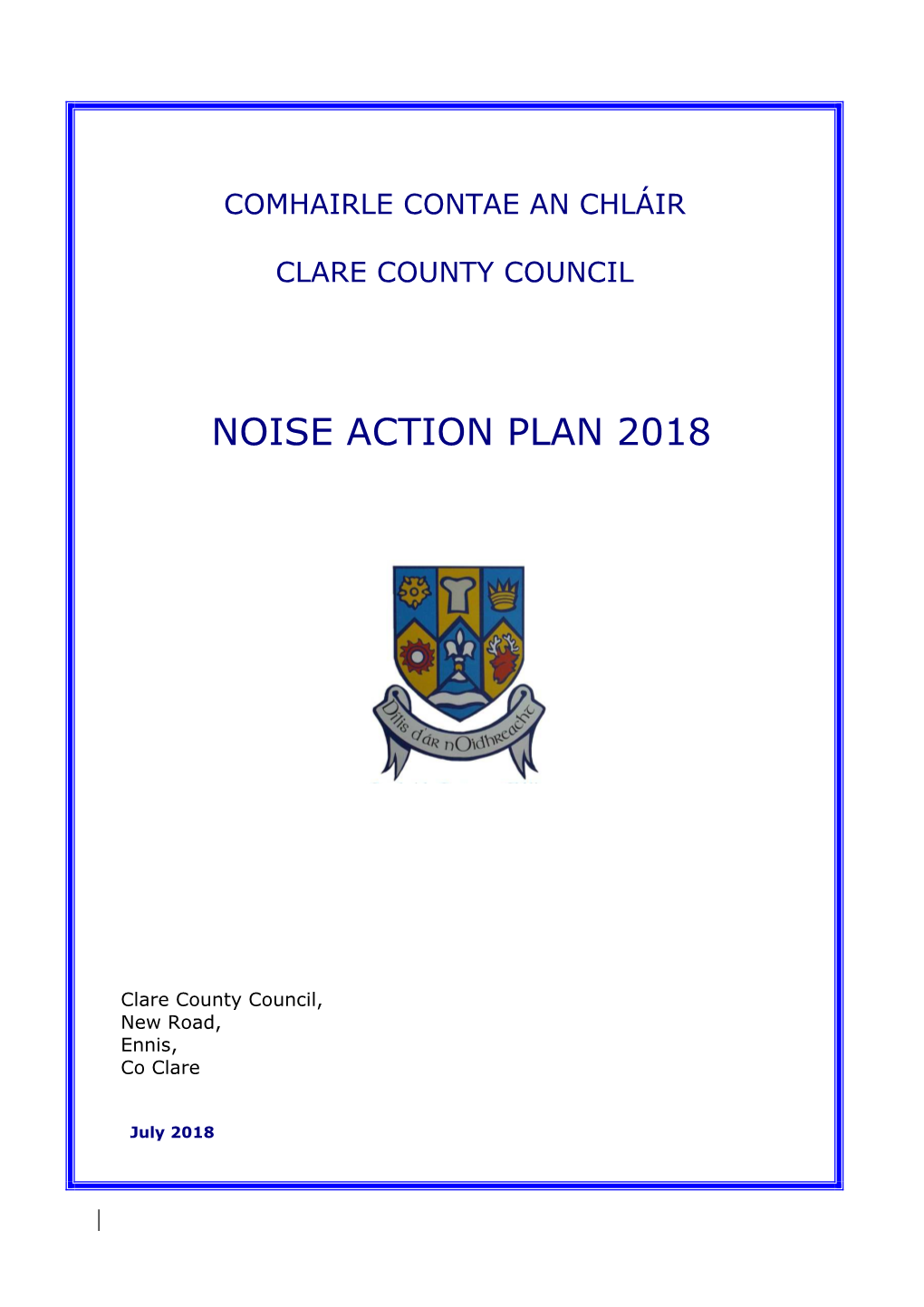 Noise Action Plan 2018
