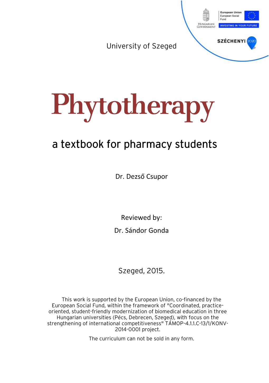 Phytotherapy