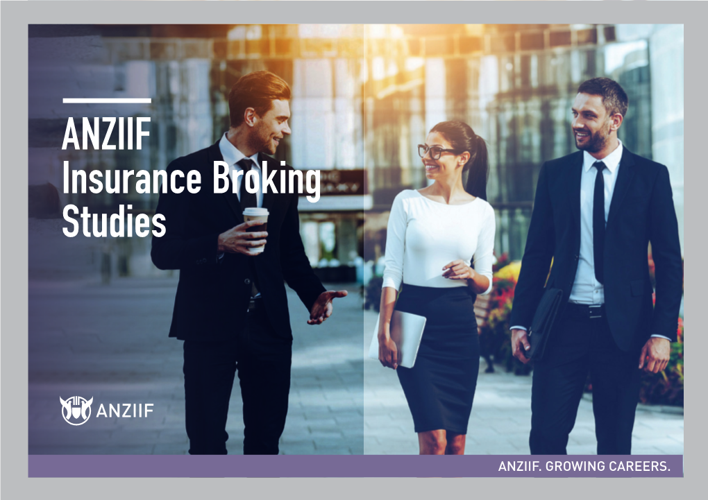 ANZIIF Insurance Broking Studies