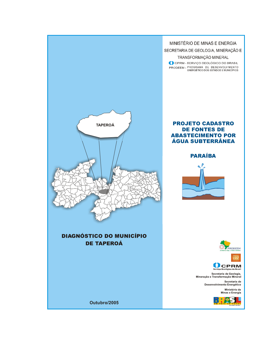 Diagnóstico Do Município De Taperoá Paraíba Projeto