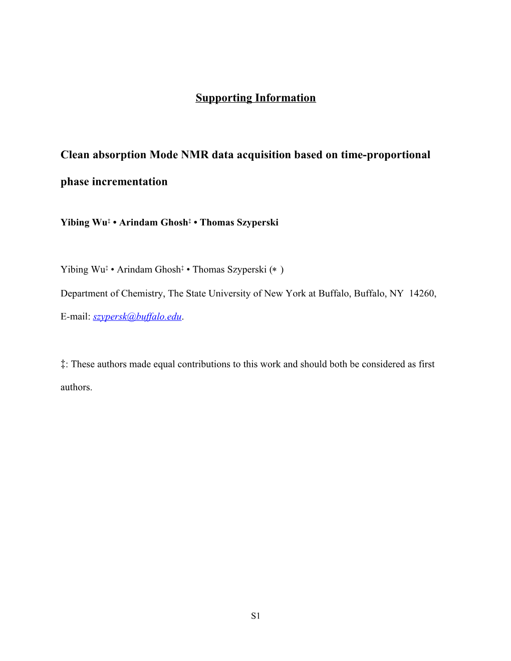 Clean Absorption Mode NMR Data Acquisition Based on Time-Proportional Phase Incrementation