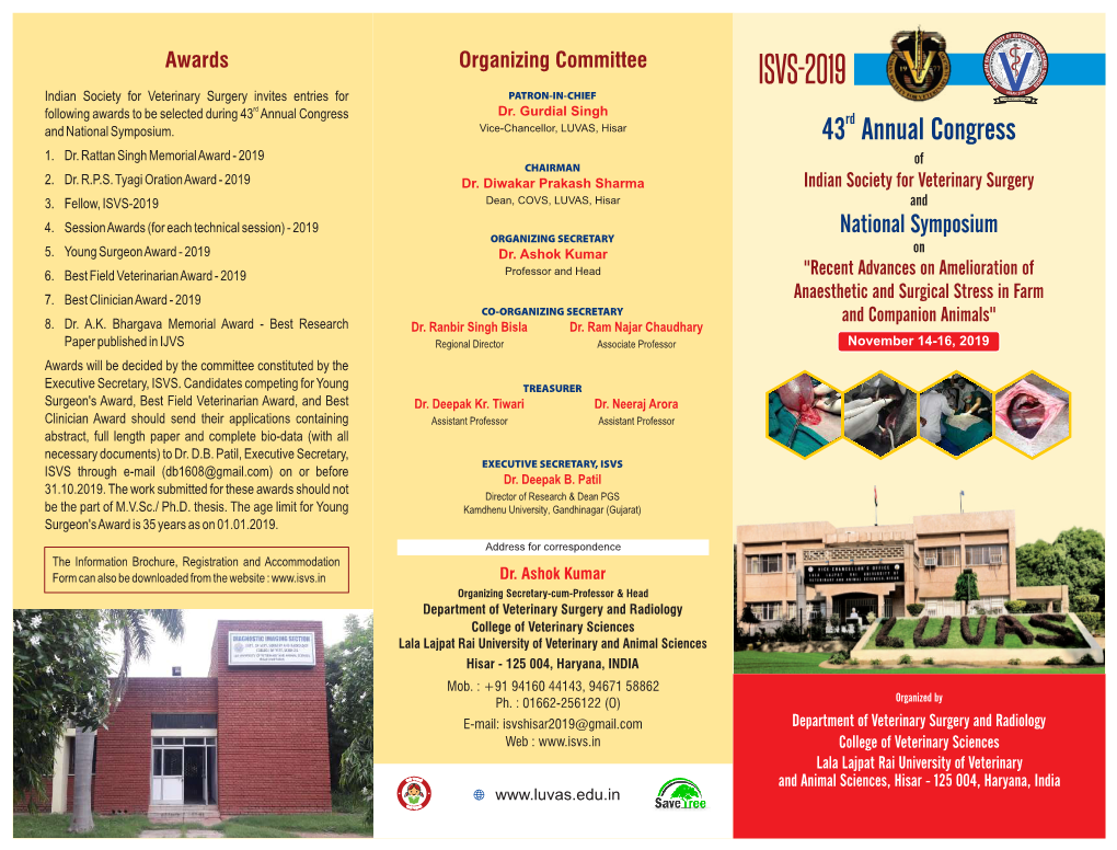 Information Brochure ISVS-2019