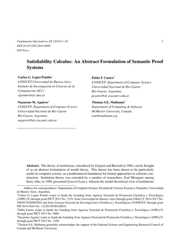 Satisfiability Calculus: an Abstract Formulation of Semantic Proof Systems