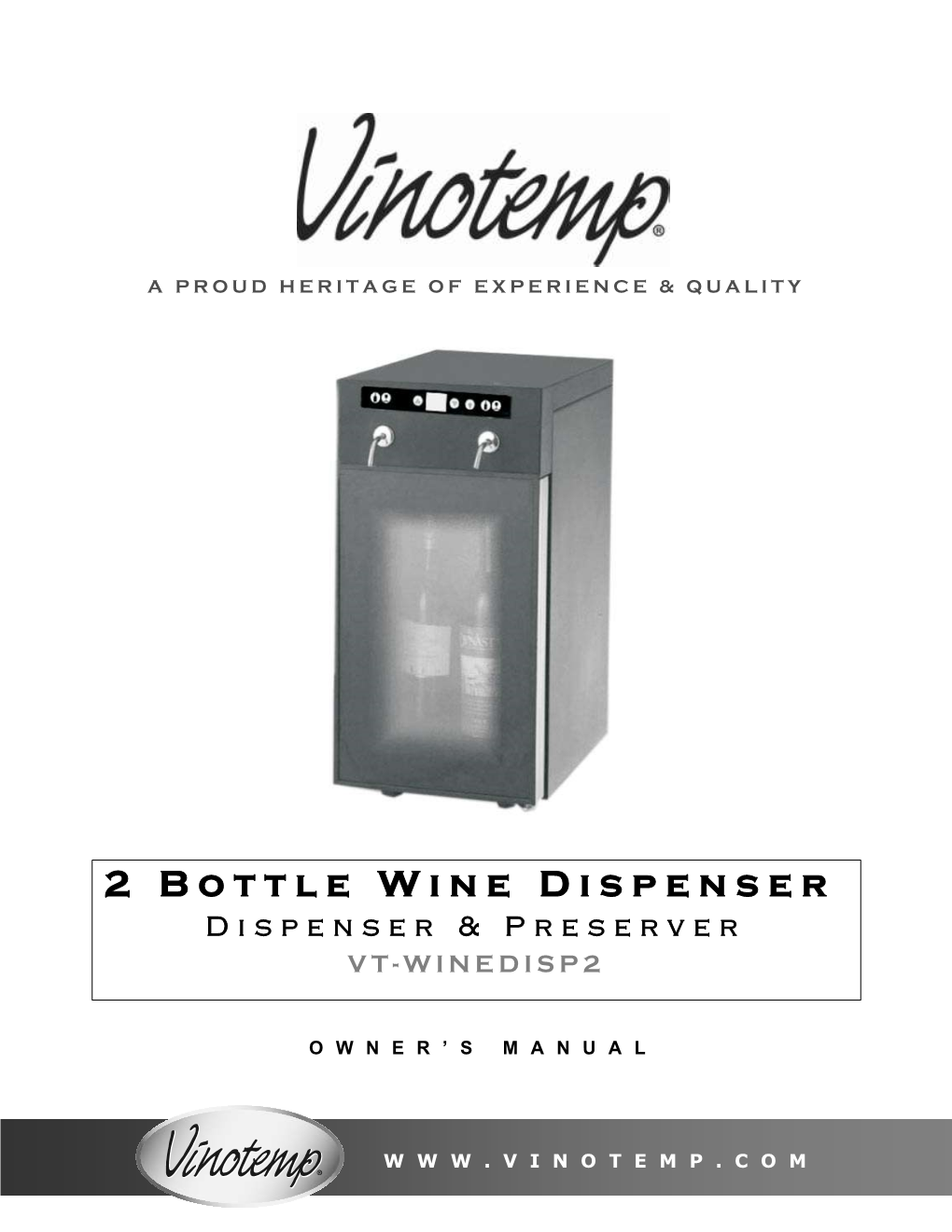 2 Bottle Wine Dispenser