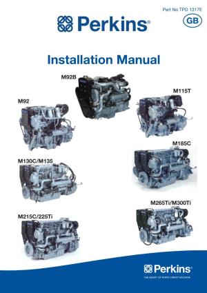 Perkins Marine Engines Installation Manual