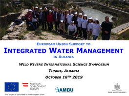 Integrated Water Management in Albania
