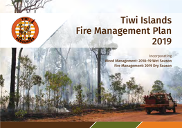 Tiwi Islands Fire Management Plan 2019