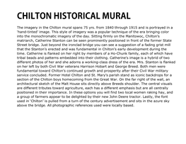 Chilton Historical Mural