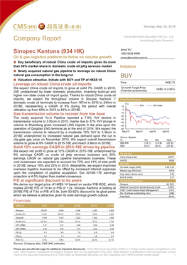 Company Report Hong Kong Equity Research