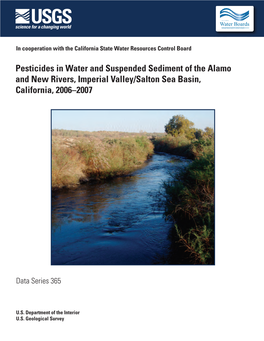 Pesticides in Water and Suspended Sediment of the Alamo and New Rivers, Imperial Valley/Salton Sea Basin, California, 2006–2007