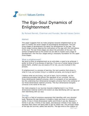 The Ego-Soul Dynamics of Enlightenment