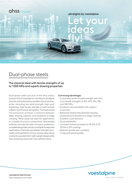 Dual-Phase Steels | Voestalpine Steel Division