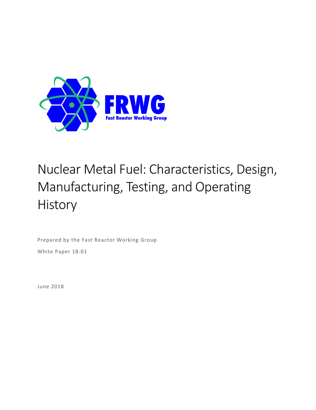 Fast Reactor Working Group