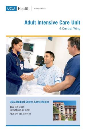 Adult Intensive Care Unit 4 Central Wing