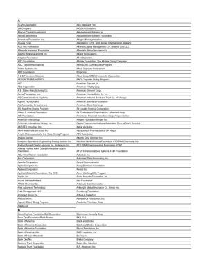 Employer Matching Company List 2020