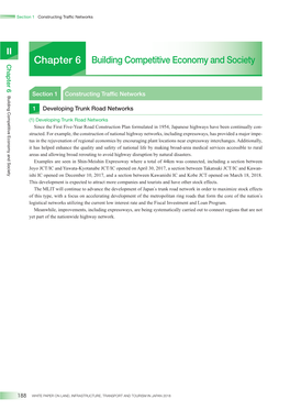 Chapter 6 Building Competitive Economy and Society
