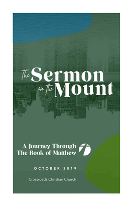 A Journey Through the Book of Matthew