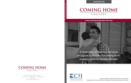 Coming Home Directory