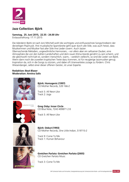 Jazz Collection: Björk