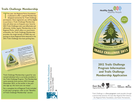Trails Challenge Membership