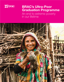 BRAC's Ultra-Poor Graduation Programme