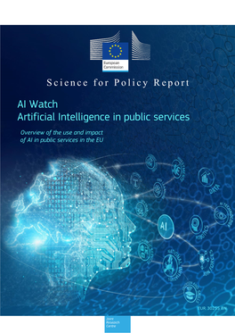AI Watch Artificial Intelligence in Public Services