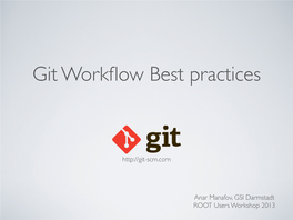 Git Workflow Best Practices