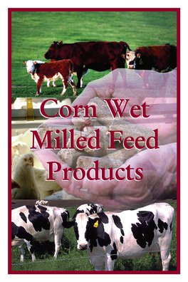 Corn Wet Milled Feed Products