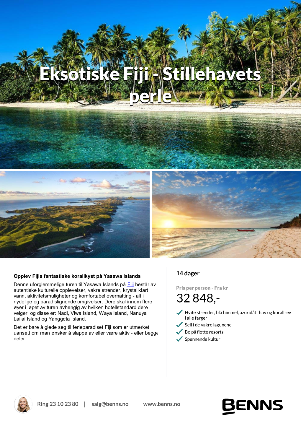 Stillehavets Perle Eksotiske Fiji