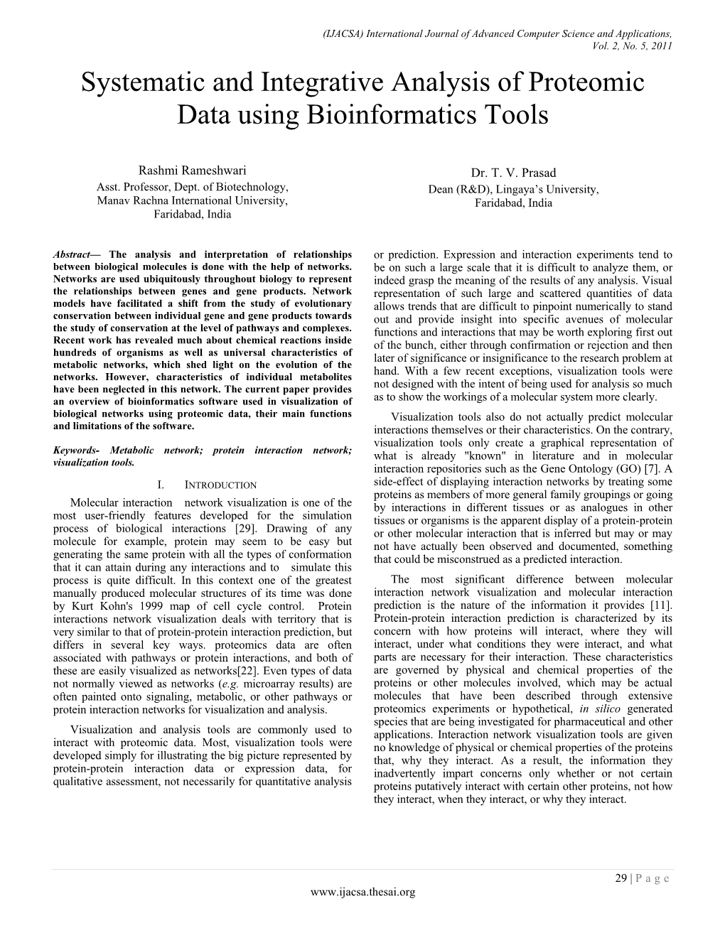 Systematic and Integrative Analysis of Proteomic Data Using Bioinformatics Tools