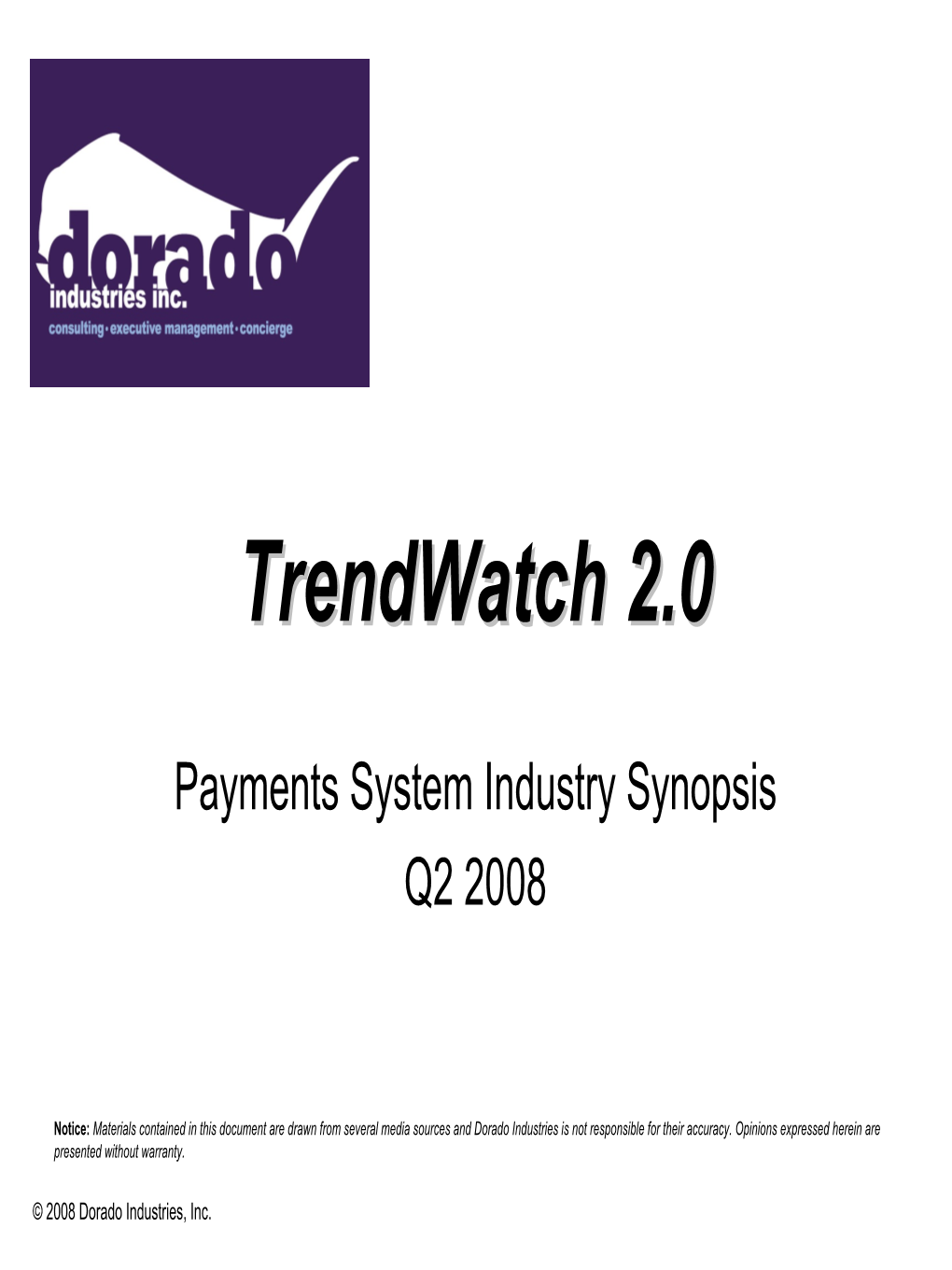 Trendwatchtrendwatch 2.02.0