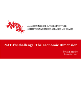 NATO's Challenge: the Economic Dimension