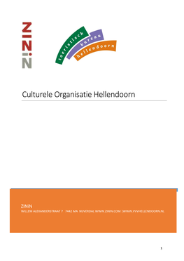 Culturele Organisatie Hellendoorn