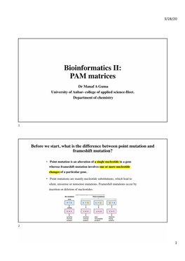 2-PAM Matrices