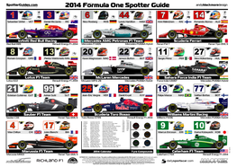 2014 Formula One Spotter Guide