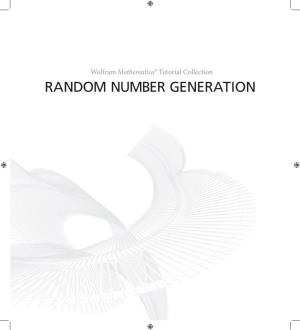 Mathematica Tutorial: Random Number Generation