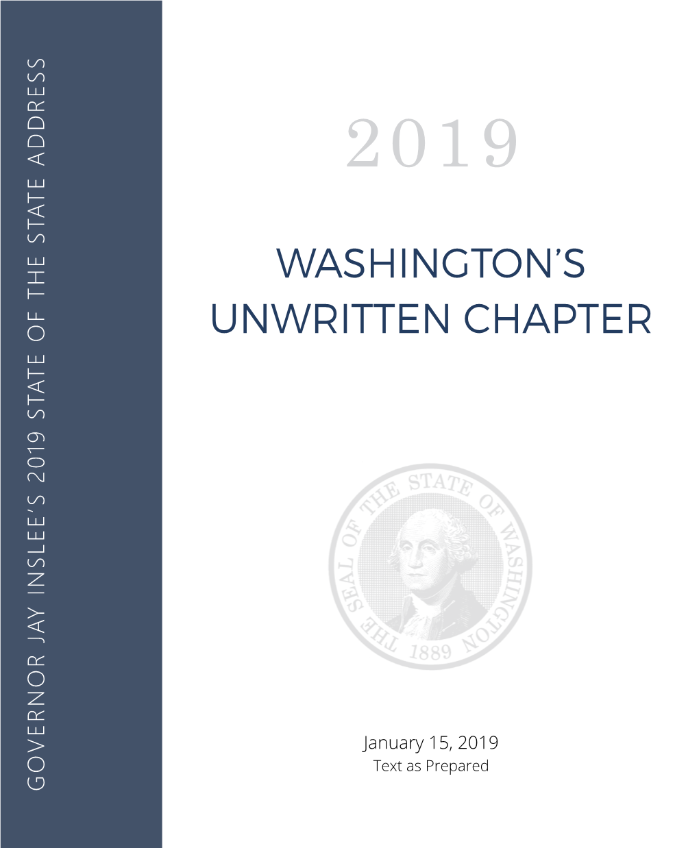 Washington's Unwritten Chapter