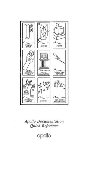 Apollo Documentation Quick Reference Apollo