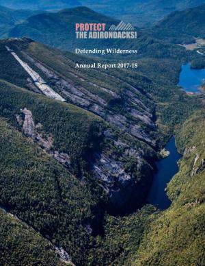 2017-18 Annual Report for Protect The
