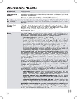 Deferoxamine Mesylate