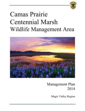 Camas Prairie Centennial Marsh Wildlife Management Area