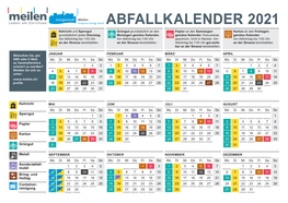 Abfallkalender Gemeinde Meilen