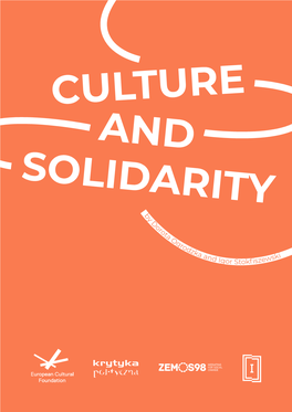 Download "Culture and Solidarity"