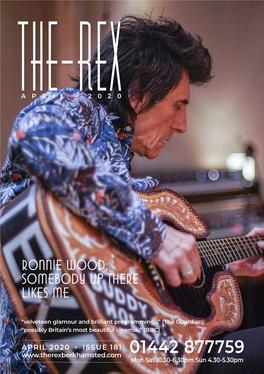 Ronnie Wood: Somebody up There Likes Me