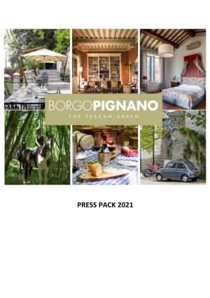 Borgo Pignano Press Pack 2021.Pdf