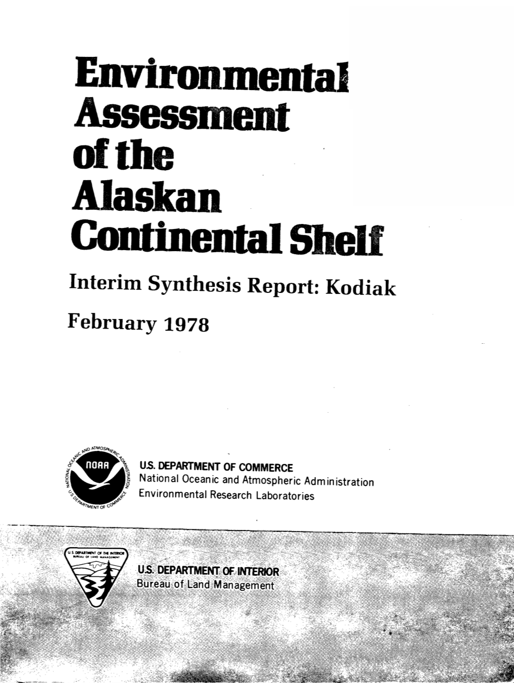 Environmental Ofthe Alaskan Continental Sheif