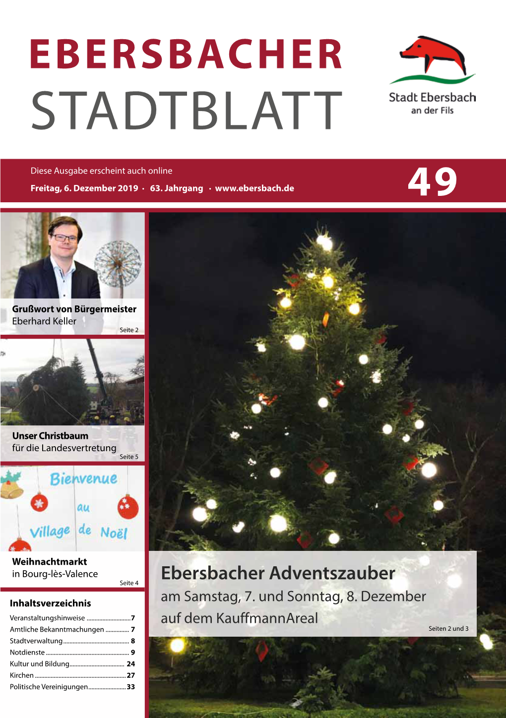 Ausgabe 49 Vom 6. Dezember 2019