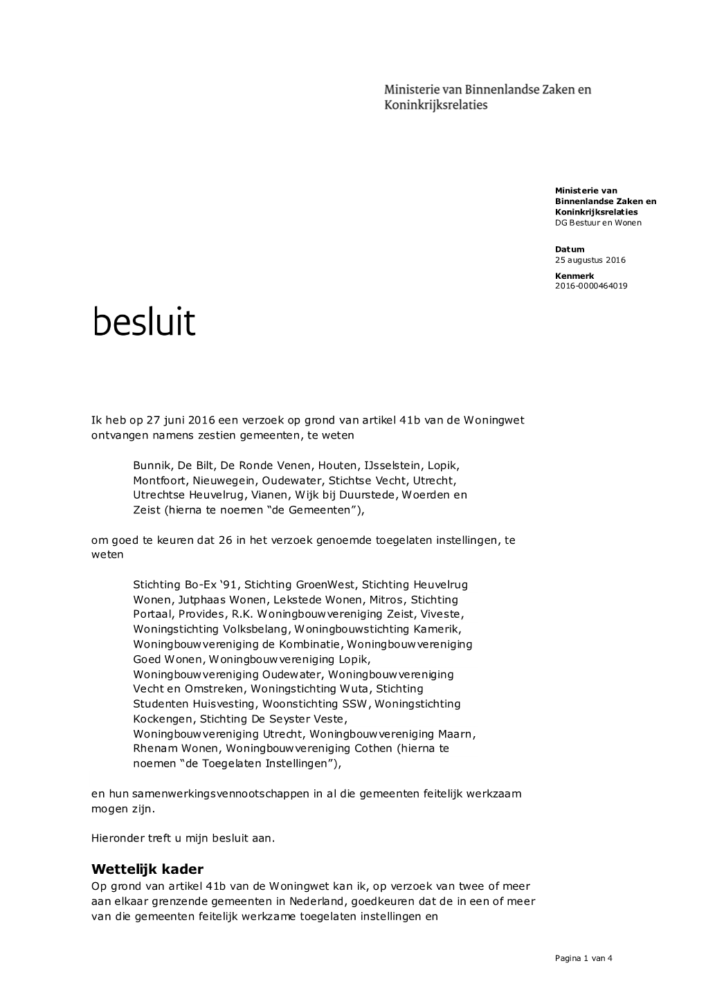'Besluit U16 (25-08-2016)' 17/20 PDF Document
